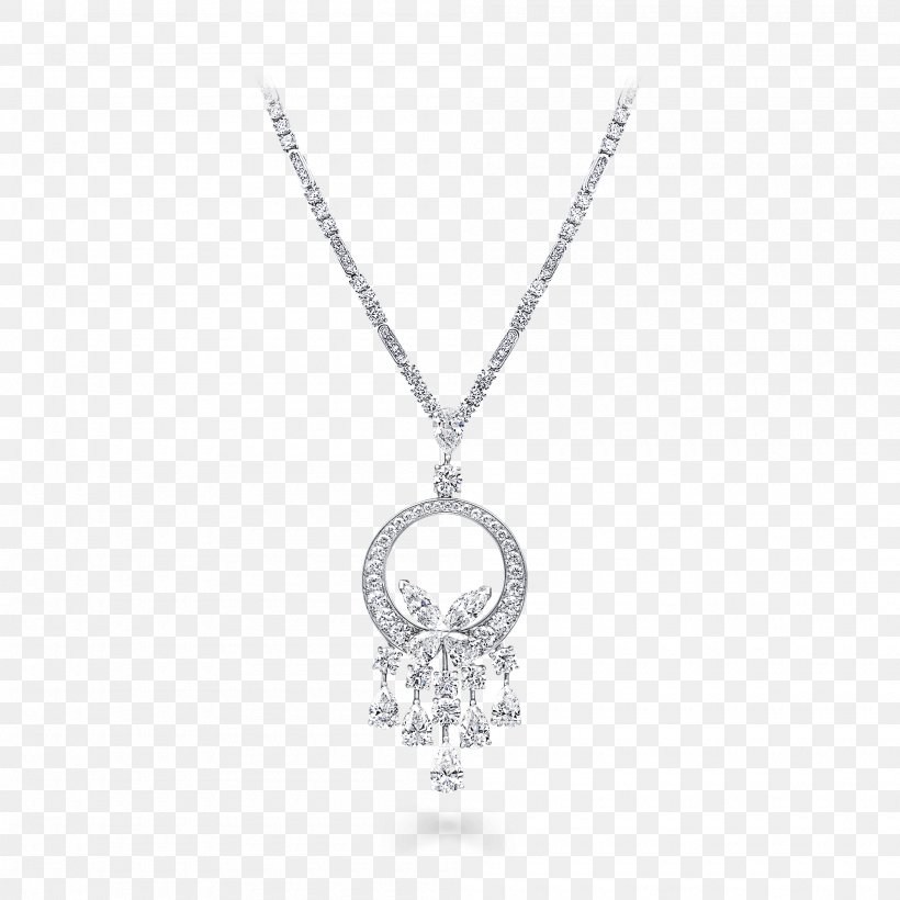 Locket Necklace Graff Diamonds Sapphire, PNG, 2000x2000px, Locket, Body Jewelry, Butterfly, Chain, Diamond Download Free