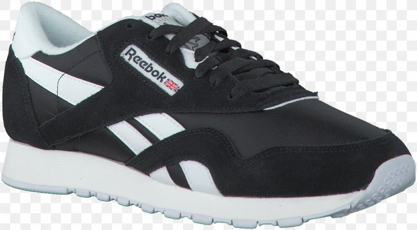 Reebok Classic Shoe Sneakers Leather, PNG, 1500x830px, Reebok, Athletic Shoe, Bag, Basketball Shoe, Black Download Free
