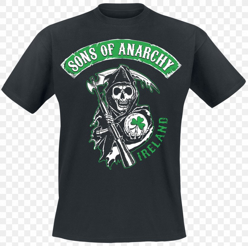 Jax Teller T-shirt Charming Death Ireland, PNG, 1200x1189px, Jax Teller, Active Shirt, Black, Brand, Charlie Hunnam Download Free