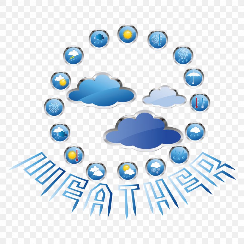 Weather Forecasting Rain Icon, PNG, 2222x2222px, Weather, Area, Blue, Climatology, Clip Art Download Free