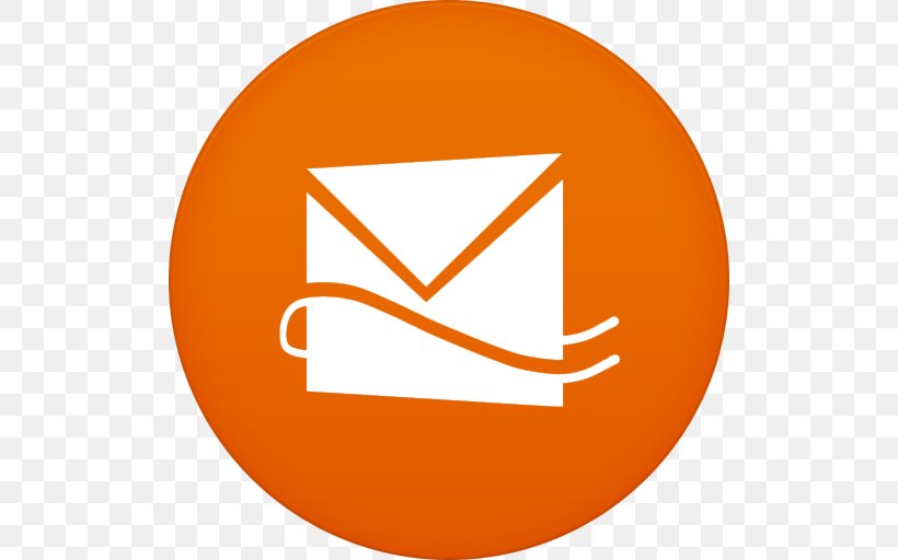 Area Symbol Orange Line, PNG, 512x512px, Outlookcom, Area, Email, Hotmail, Metro Download Free