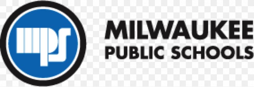 Milwaukee Public Schools Logo Brand Organization, PNG, 1399x480px, Milwaukee Public Schools, Area, Blue, Brand, Logo Download Free