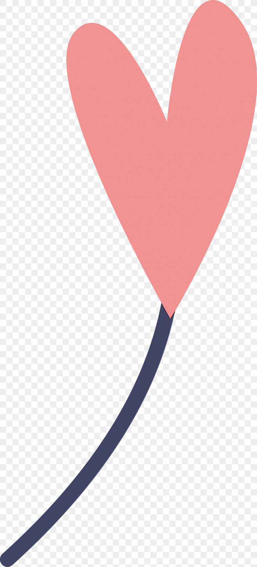 Heart Line M-095 Geometry Mathematics, PNG, 1360x3000px, Watercolor, Geometry, Heart, Line, M095 Download Free