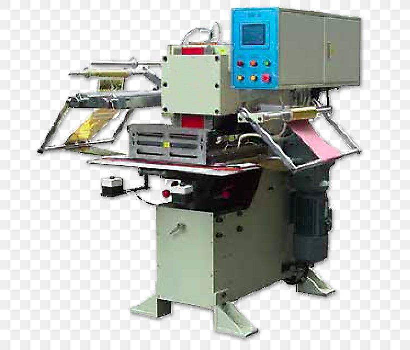 Machine Tool Die Cutting Foil Stamping Printing Manufacturing, PNG, 708x699px, Machine Tool, Die, Die Cutting, Foil, Foil Stamping Download Free