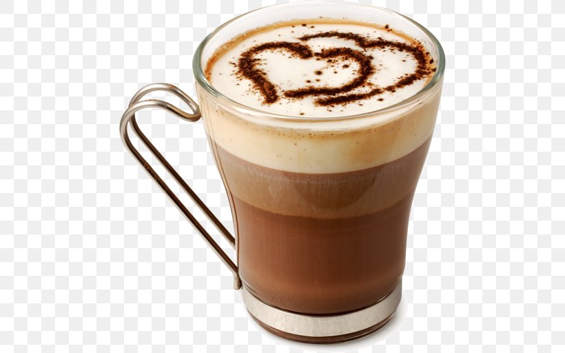 Cappuccino Coffee Espresso Latte Cafe, PNG, 512x512px, Cappuccino, Babycino, Cafe, Caffeine, Coffee Download Free