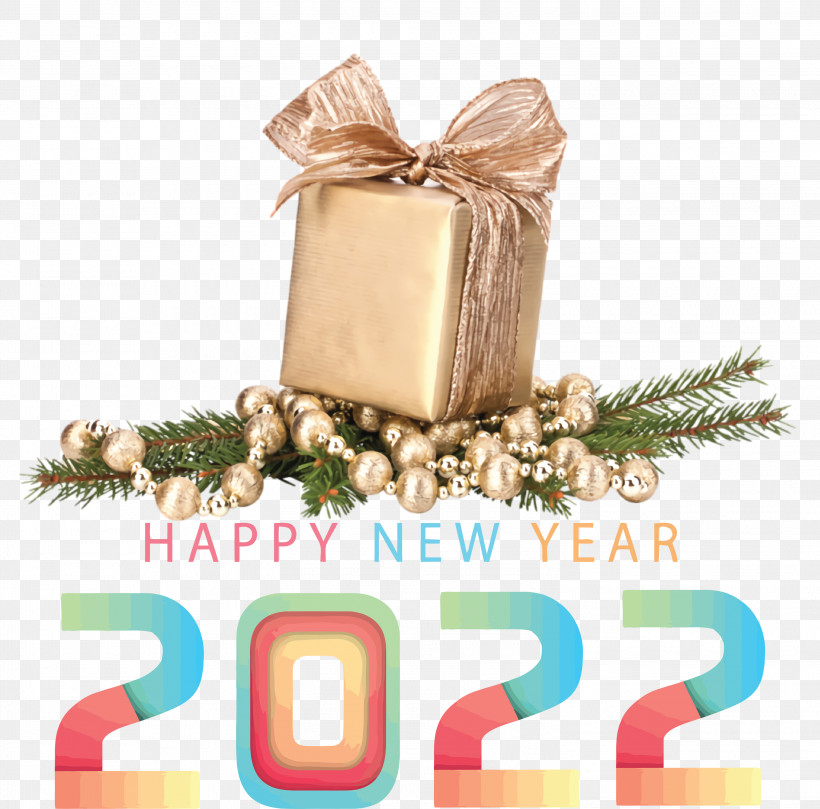 2022 Happy New Year 2022 New Year 2022, PNG, 3000x2961px, Christmas Day, Bauble, Christmas Ornament M, Christmas Tree, Christmas Wreath Download Free
