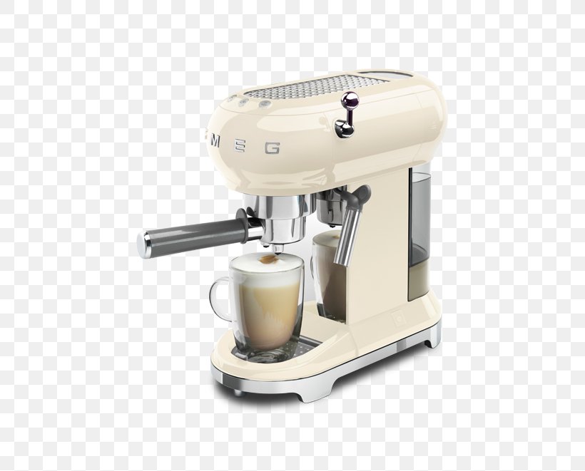 Espresso Machines Coffeemaker Smeg, PNG, 550x661px, Espresso, Barista, Brewed Coffee, Coffee, Coffeemaker Download Free