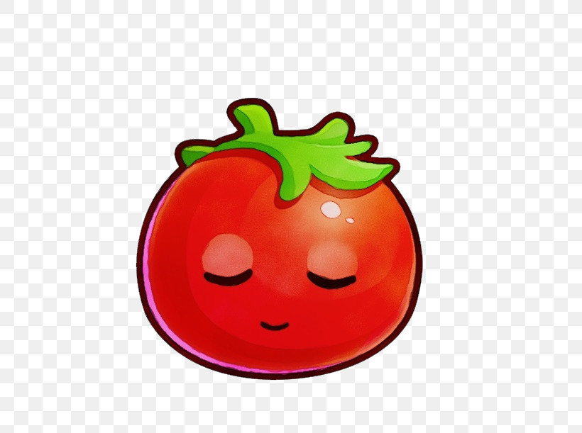 Tomato, PNG, 566x611px, Watercolor, Food, Fruit, Nightshade Family, Paint Download Free