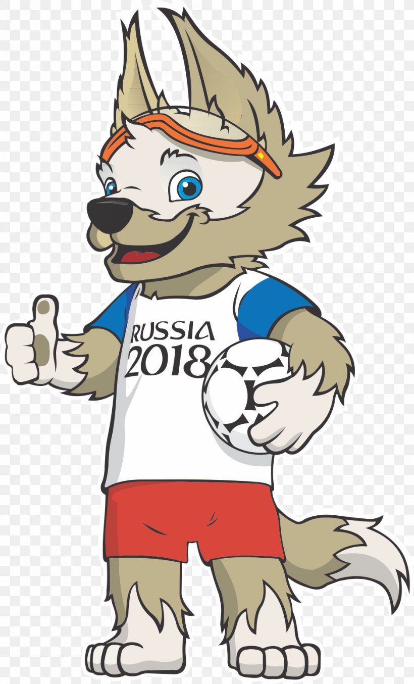 2018 FIFA World Cup Russia Zabivaka FIFA World Cup Official Mascots, PNG, 938x1549px, Watercolor, Cartoon, Flower, Frame, Heart Download Free