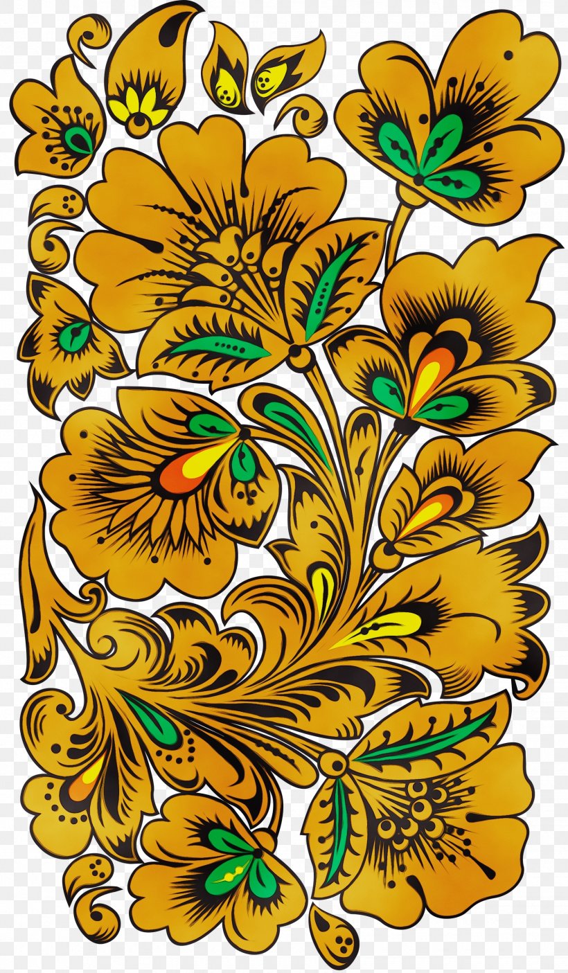 Floral Design, PNG, 1750x3000px, Watercolor, Floral Design, Flower, Leaf, Paint Download Free