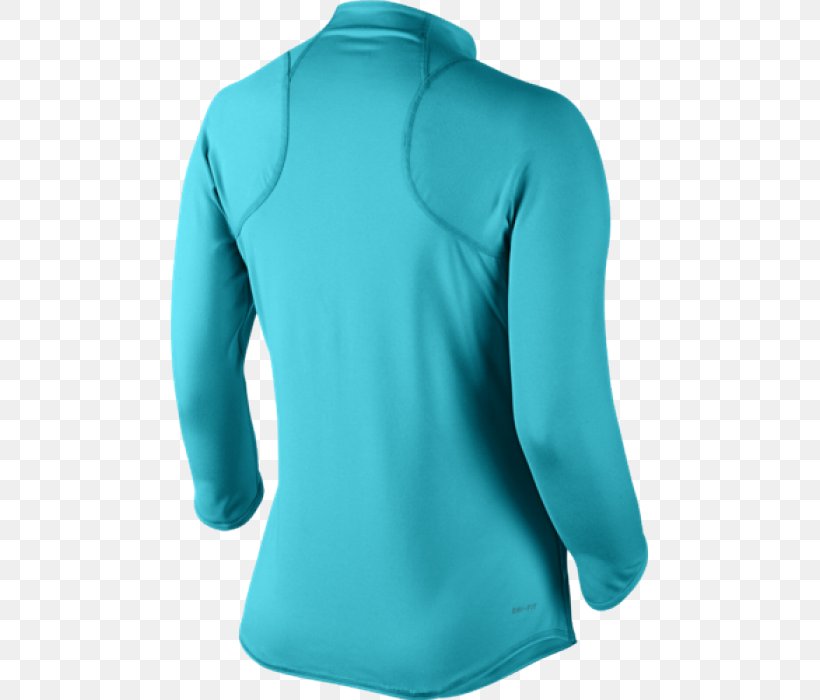 Long-sleeved T-shirt Long-sleeved T-shirt Top Bluza, PNG, 700x700px, Sleeve, Active Shirt, Aqua, Blue, Bluza Download Free