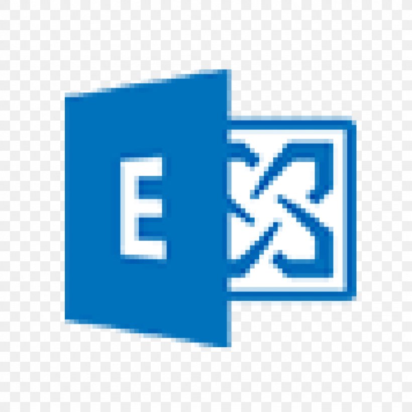 Microsoft Exchange Server Microsoft Exchange Online Microsoft Office 365 Computer Servers, PNG, 1024x1024px, Microsoft Exchange Server, Area, Blue, Brand, Cloud Computing Download Free
