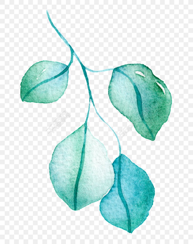 Watercolor Painting Leaf Green Drawing, PNG, 780x1040px, Watercolor Painting, Blue, Branch, Cartoon, Color Download Free