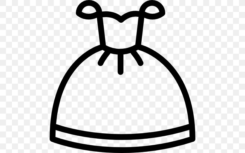 Dress Clip Art, PNG, 512x512px, Dress, Black, Black And White, Clothing, Fashion Download Free