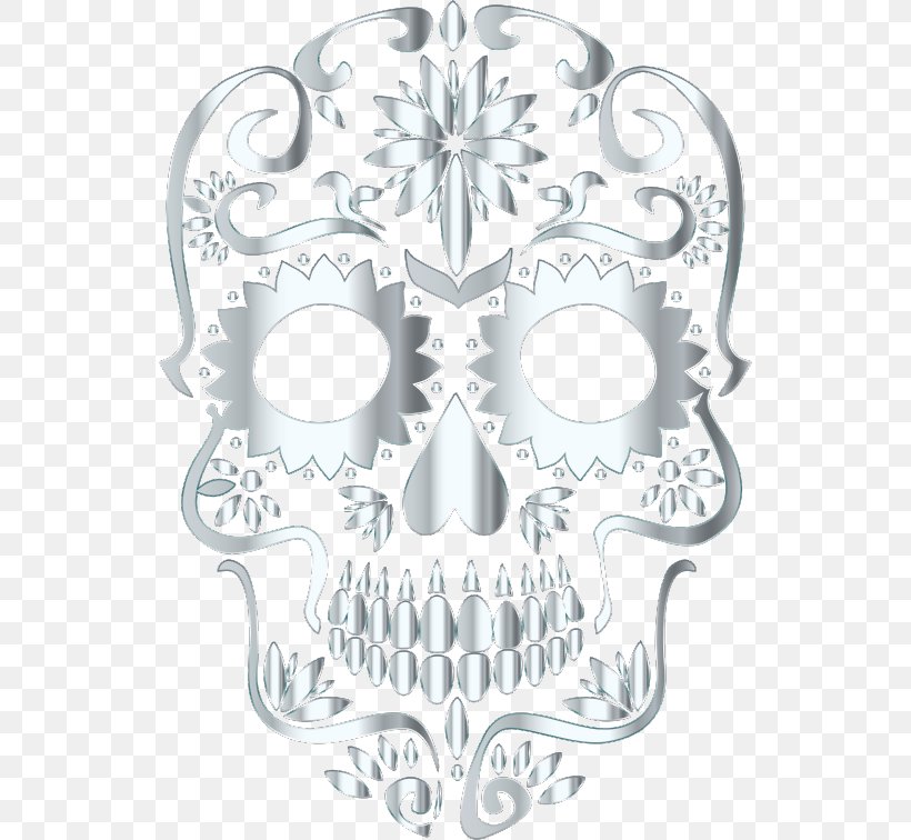 La Calavera Catrina Skull Desktop Wallpaper Clip Art, PNG, 534x756px, Calavera, Art, Black And White, Bone, Day Of The Dead Download Free
