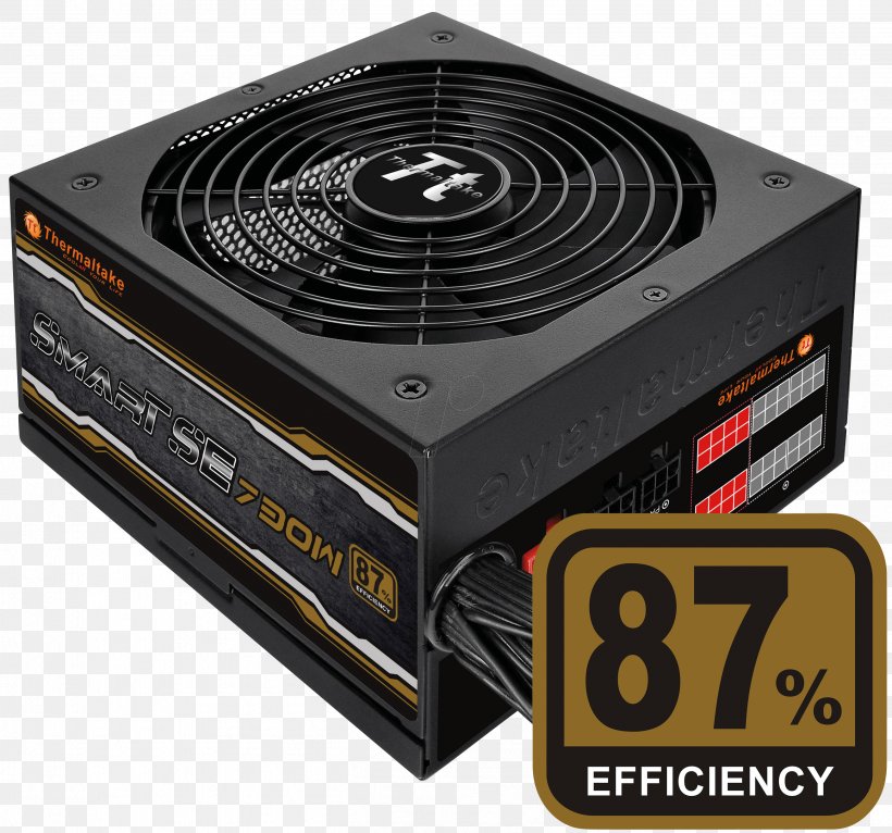 Power Supply Unit 80 Plus Power Converters Thermaltake ATX, PNG, 2604x2433px, 80 Plus, Power Supply Unit, Atx, Capacitor, Computer Component Download Free