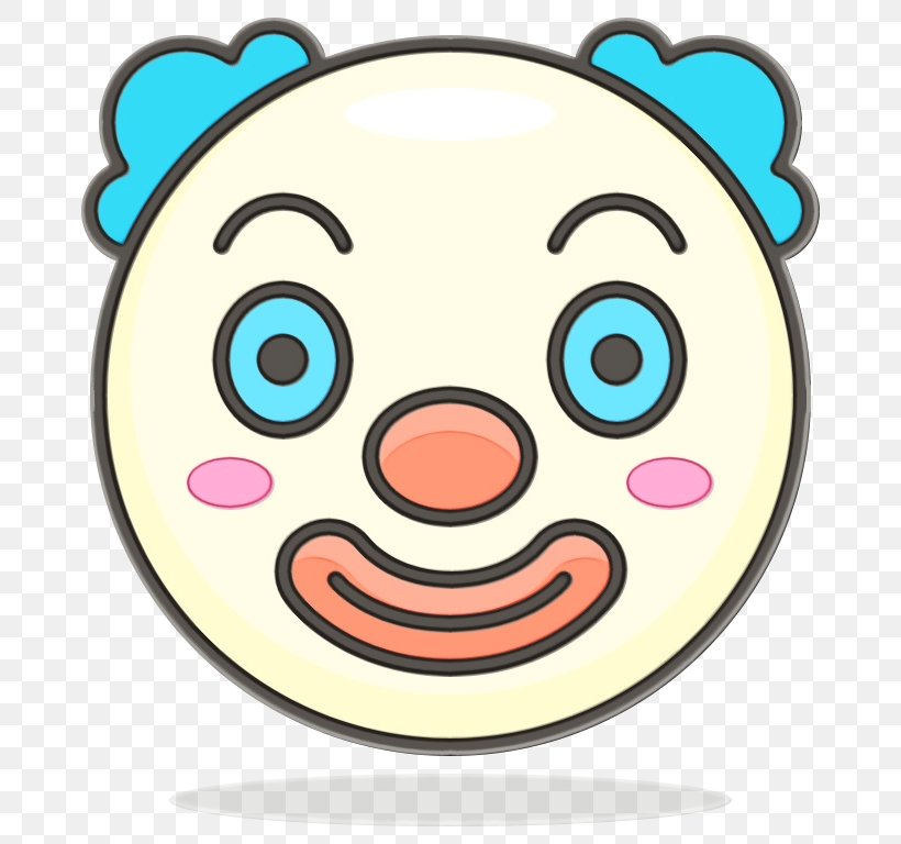 Smiley Face Background, PNG, 768x768px, Clown, Cartoon, Cheek, Circus, Emoji Download Free