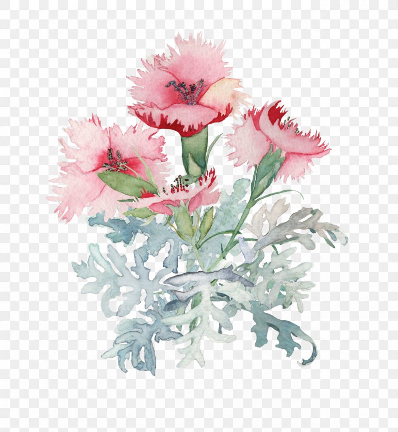 Watercolour Flowers Watercolor Painting Drawing, PNG, 1280x1388px, Watercolour Flowers, Art, Artificial Flower, Canvas, Carnation Download Free