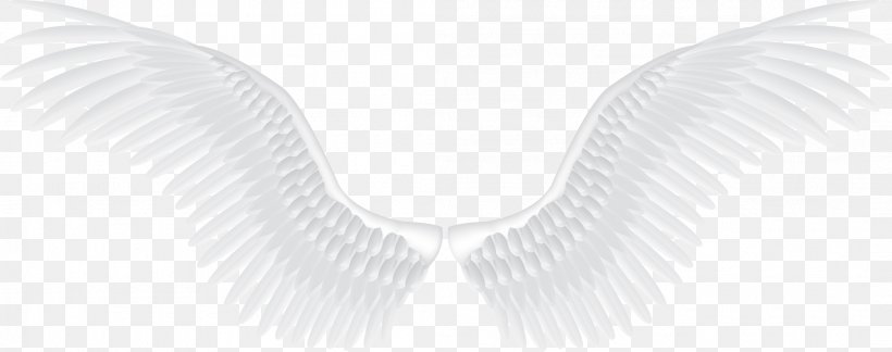 Download Angel Pattern, PNG, 2104x832px, Black And White, Black, Monochrome, Monochrome Photography, Neck Download Free