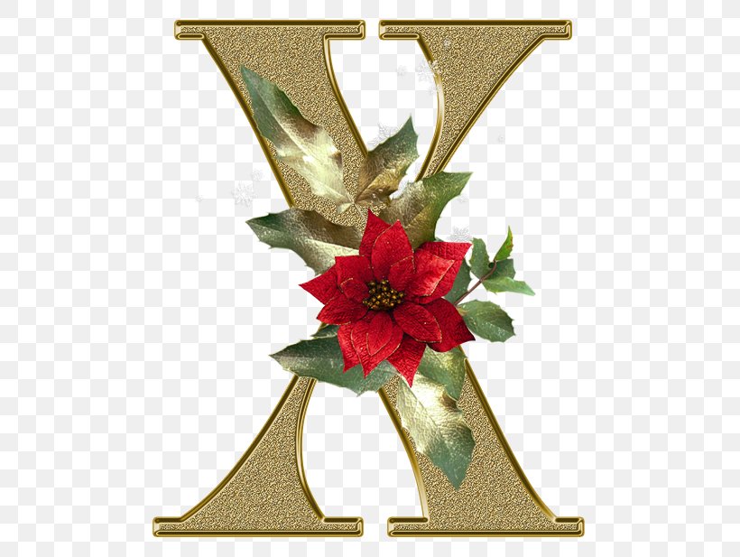Letter Floral Design Alphabet Flower Thumbnail, PNG, 520x617px, Letter, Alphabet, Blog, Christmas, Christmas Decoration Download Free