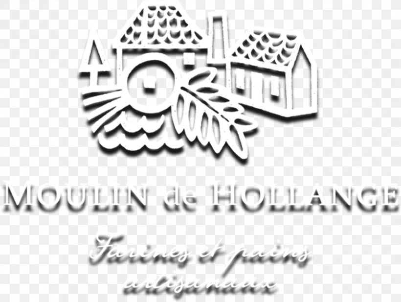 Moulin De Hollange Mill Logo Flour, PNG, 852x642px, Mill, Animal, Area, Black, Black And White Download Free