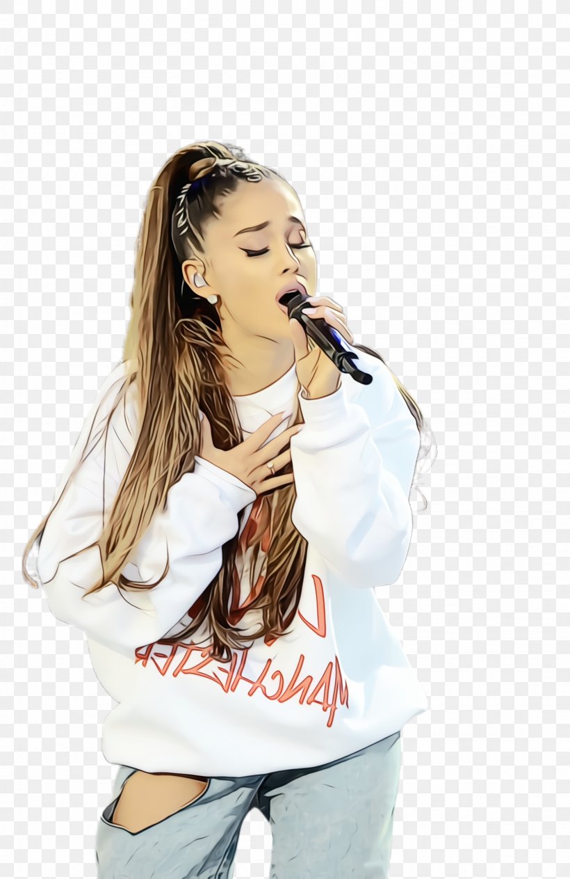 Singing Cartoon, PNG, 1612x2484px, 2018, 2018 Brit Awards, Ariana Grande, Audio Equipment, Brit Awards Download Free