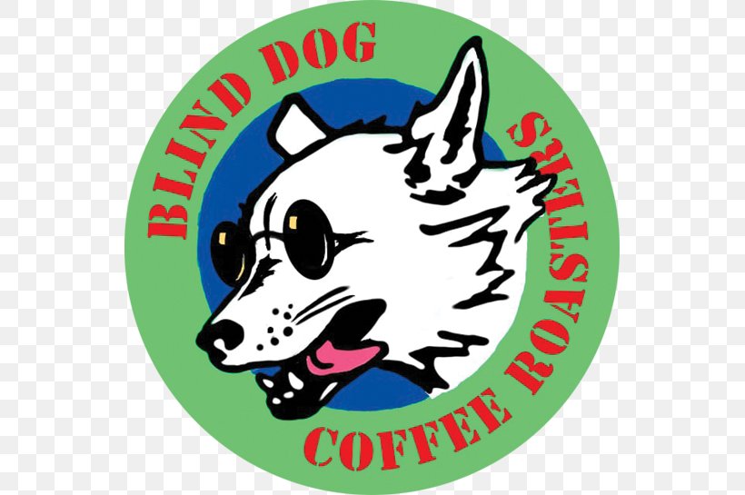 Blind Dog Tavern & Bottle Shop Blind Dog Coffee Organic Coffee, PNG, 545x545px, Dog, Area, Artwork, Brand, Carnivoran Download Free
