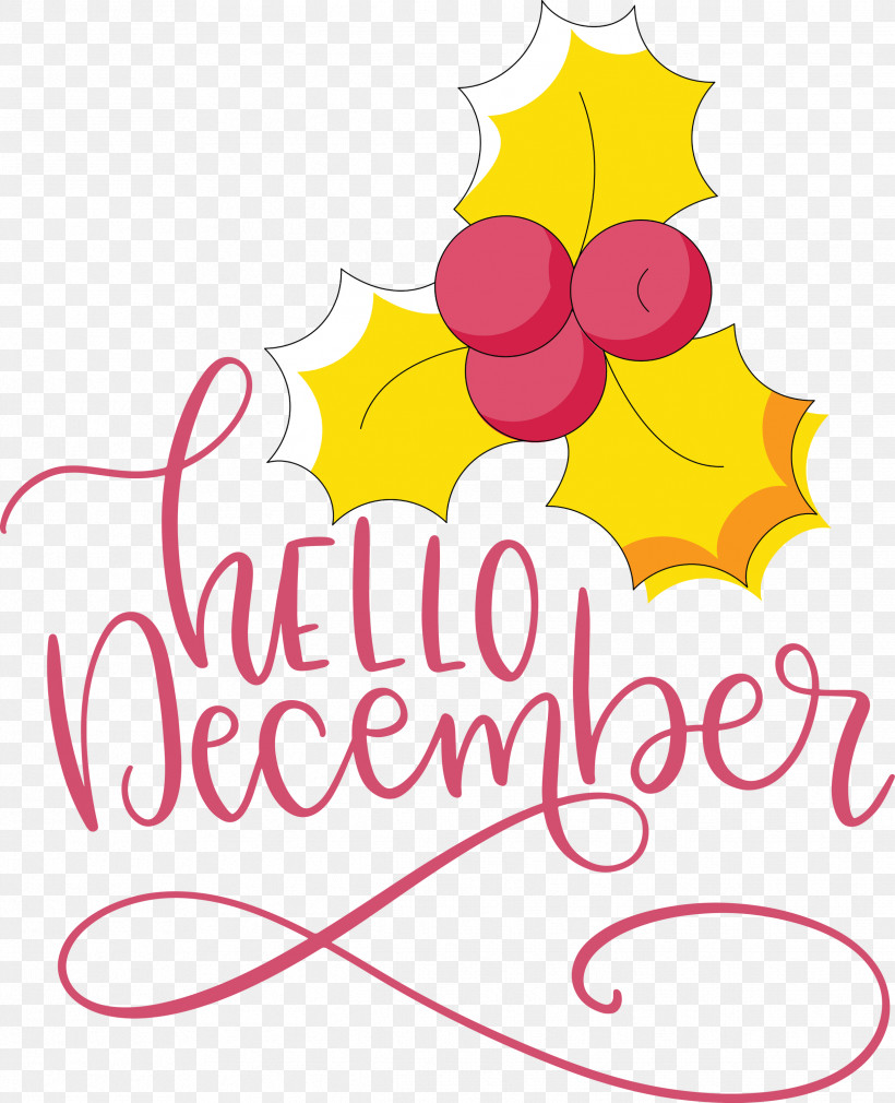 Hello December Winter, PNG, 2434x3000px, Hello December, Floral Design, Fruit, Leaf, Line Download Free