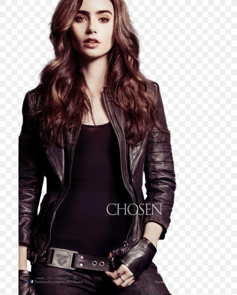 Lily Collins Clary Fray The Mortal Instruments: City Of Bones Jace Wayland, PNG, 691x1023px, Watercolor, Cartoon, Flower, Frame, Heart Download Free