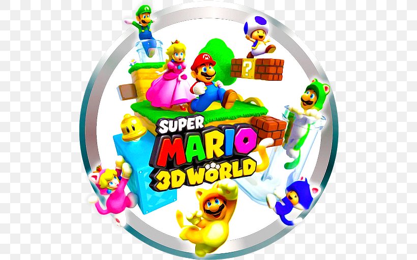 Super Mario 3D World Super Mario 3D Land Wii U Super Mario World, PNG, 512x512px, Super Mario 3d World, Area, Donkey Kong Country Returns, Mario Series, New Super Mario Bros U Download Free