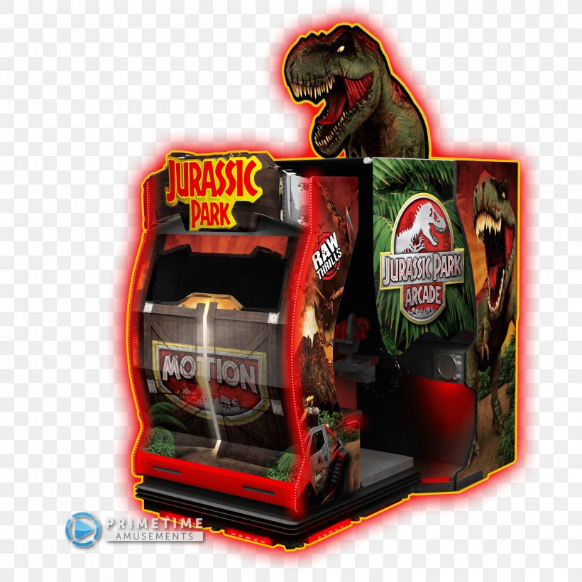 Jurassic Park Arcade Arcade Game Video Game Raw Thrills, PNG, 2000x2000px, Jurassic Park, Amusement Arcade, Arcade Game, Eugene Jarvis, Game Download Free