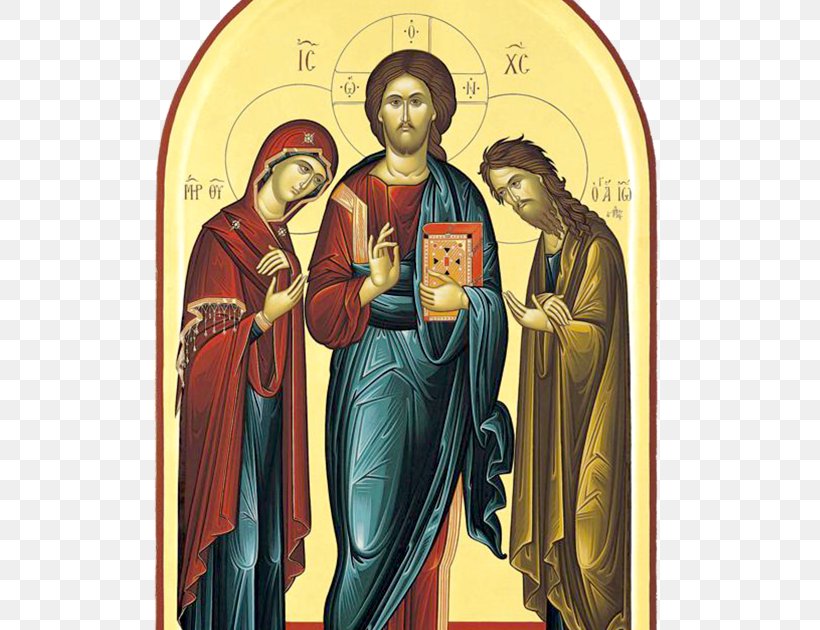 Religion Eastern Orthodox Church Deesis Theotokos Icon, PNG, 700x630px, Religion, Art, Byzantine Art, Christ Pantocrator, Deesis Download Free