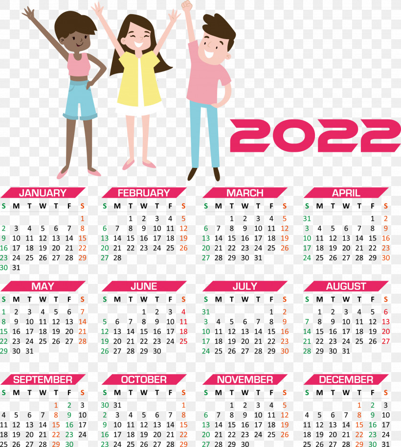 2022 Calendar Year 2022 Calendar Yearly 2022 Calendar, PNG, 2693x3000px, Human, Calendar System, Cartoon, Royaltyfree, Web Design Download Free