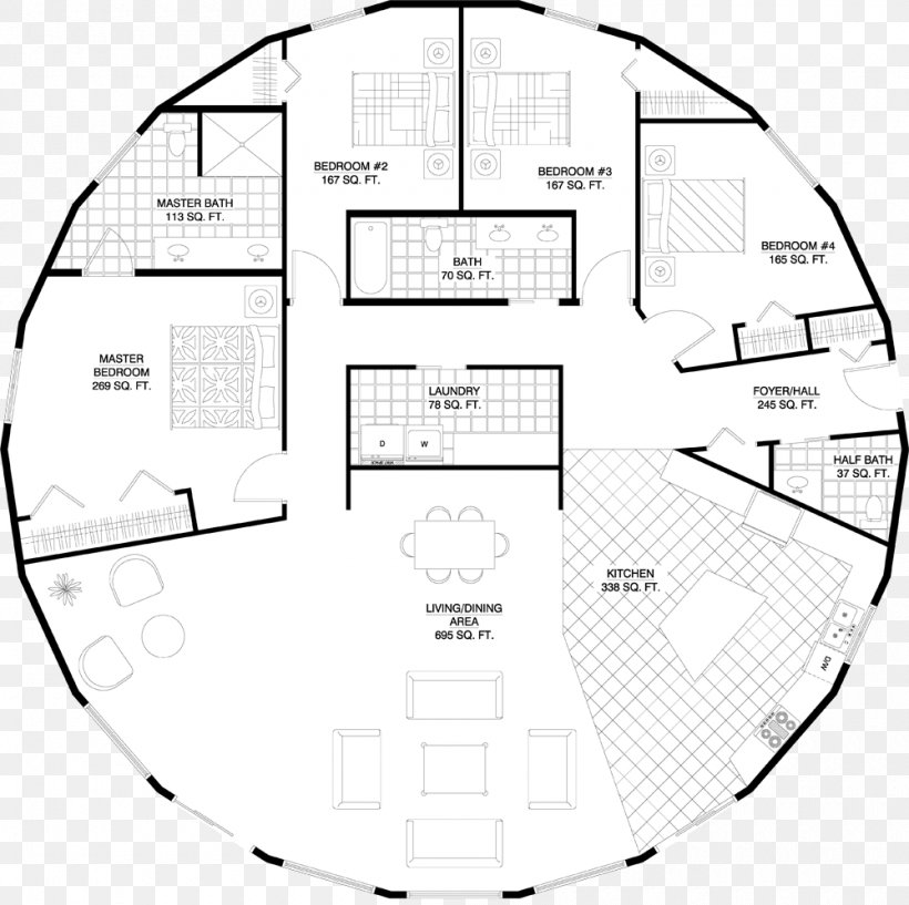House Plan Floor Plan Yurt, PNG, 1000x997px, House Plan, Architectural Plan, Architecture, Area, Bathroom Download Free