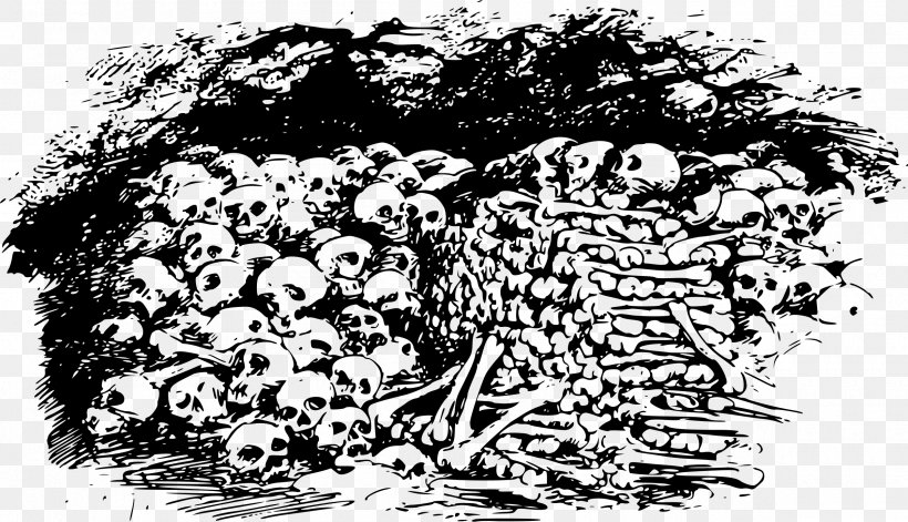 Ossuary Visual Arts Clip Art, PNG, 2400x1381px, Ossuary, Art, Artwork, Black And White, Branch Download Free