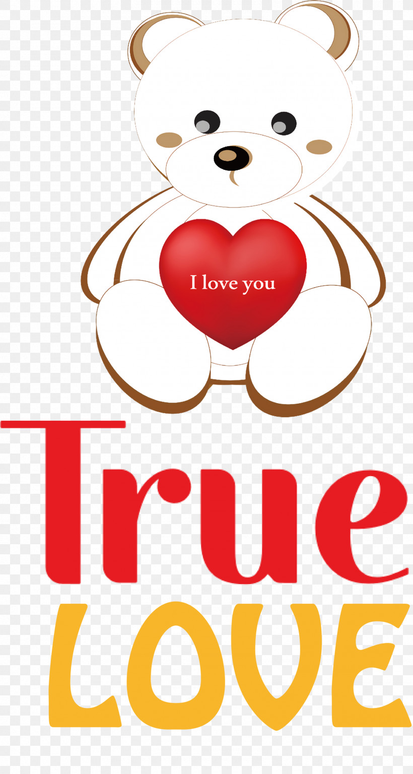 True Love Valentines Day, PNG, 1600x2999px, True Love, Bears, Cartoon, Happiness, M095 Download Free