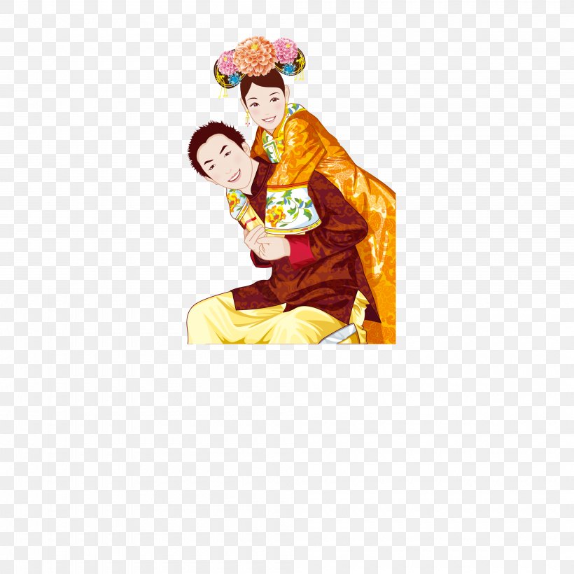 Wedding Marriage Bridegroom Significant Other, PNG, 4000x4000px, Wedding, Art, Bride, Bridegroom, Cartoon Download Free