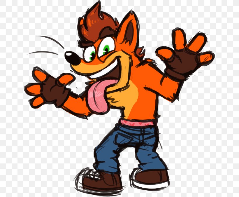 Crash Bandicoot: Warped Video Games, PNG, 658x675px, Crash Bandicoot Warped, Art, Artwork, Bandicoot, Carnivoran Download Free