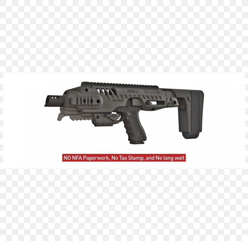 Glock Firearm Carbine Pistol Personal Defense Weapon, PNG, 800x800px, Watercolor, Cartoon, Flower, Frame, Heart Download Free