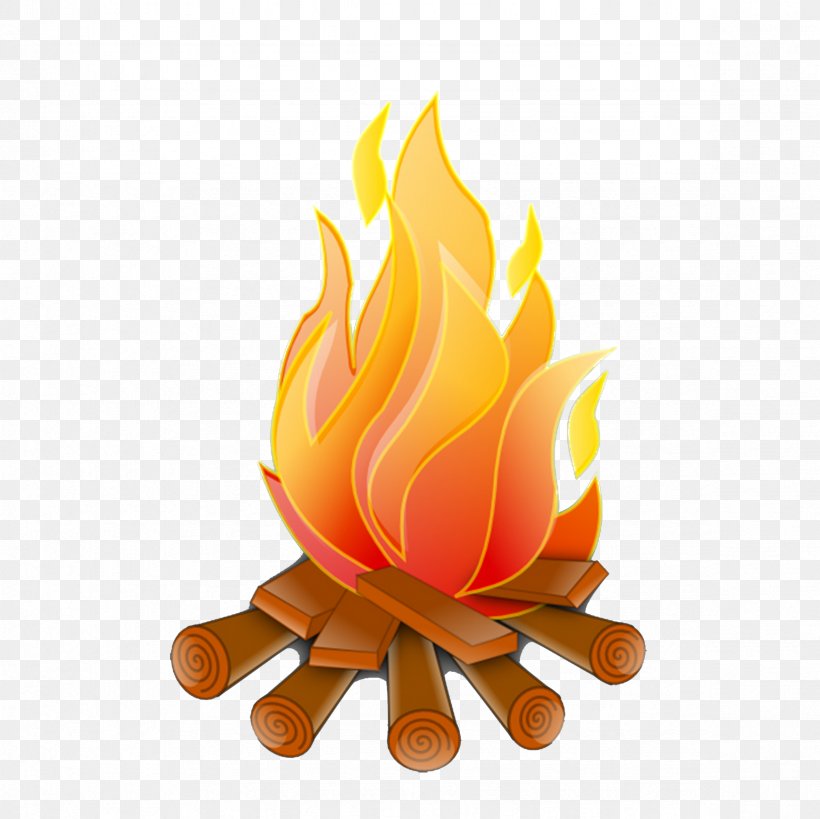 Campfire Firelog Combustion Clip Art, PNG, 2362x2362px, Fire, Campfire, Combustion, Firewood, Flower Download Free