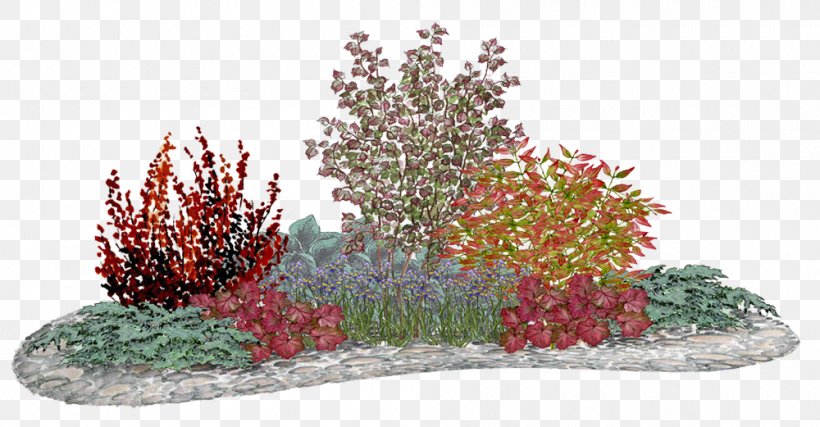 Flower Garden Red Bedding Panicled Hydrangea, PNG, 1000x521px, Flower Garden, Aquarium Decor, Bedding, Color, Crimson Download Free