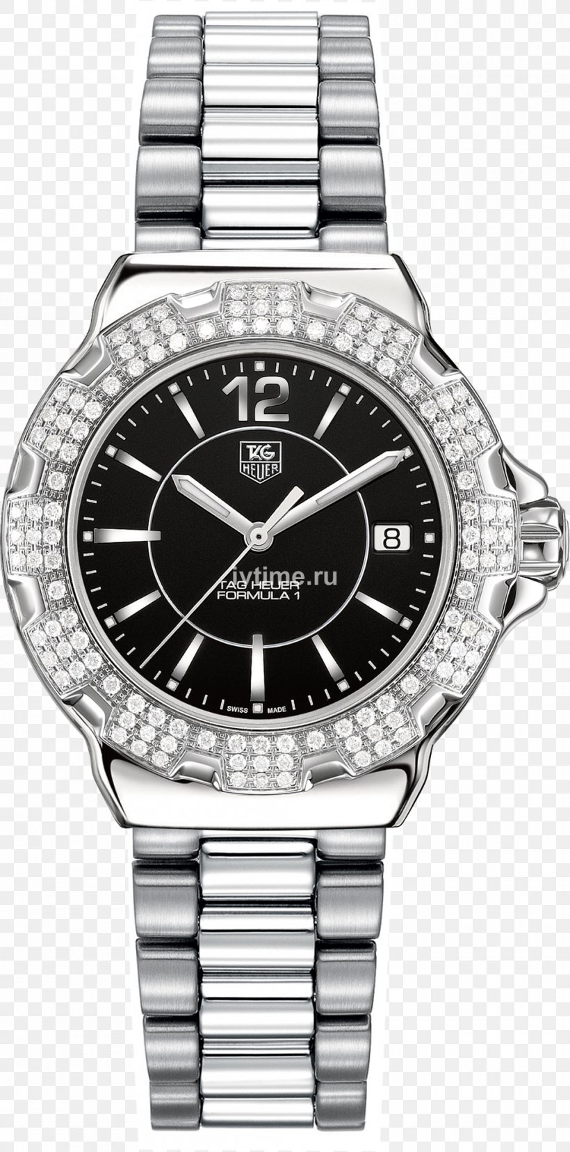 Formula One TAG Heuer Women's Formula 1 Watch Jewellery, PNG, 1000x2019px, Formula One, Bling Bling, Brand, Chronograph, Diamond Download Free