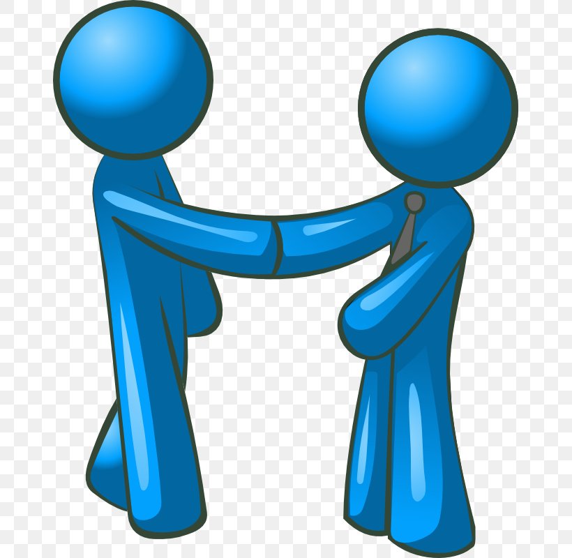 Handshake Clip Art, PNG, 667x800px, Handshake, Blue, Businessperson, Cartoon, Communication Download Free