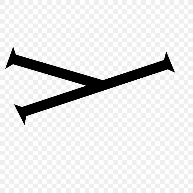 Ranged Weapon Line Angle Font, PNG, 1024x1024px, Ranged Weapon, Black And White, Weapon, White Download Free
