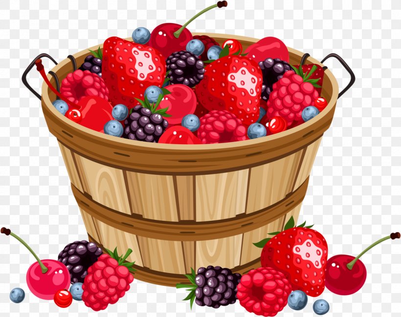 Strawberry Cartoon, PNG, 1202x952px, Berries, Accessory Fruit, Basket, Berry, Blackberry Download Free