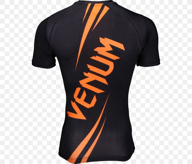 T-shirt Venum Rash Guard Sleeve, PNG, 700x700px, Tshirt, Active Shirt, Black, Boxing, Brand Download Free