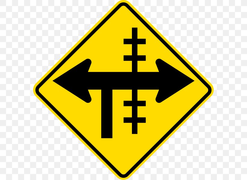 Traffic Sign Warning Sign Road Three-way Junction, PNG, 600x600px, Traffic Sign, Area, Brand, Driving, Driving Test Download Free