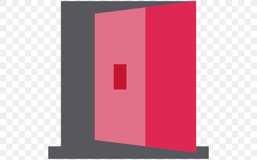 Door, PNG, 512x512px, Door, Artworks, Brand, Building, Magenta Download Free