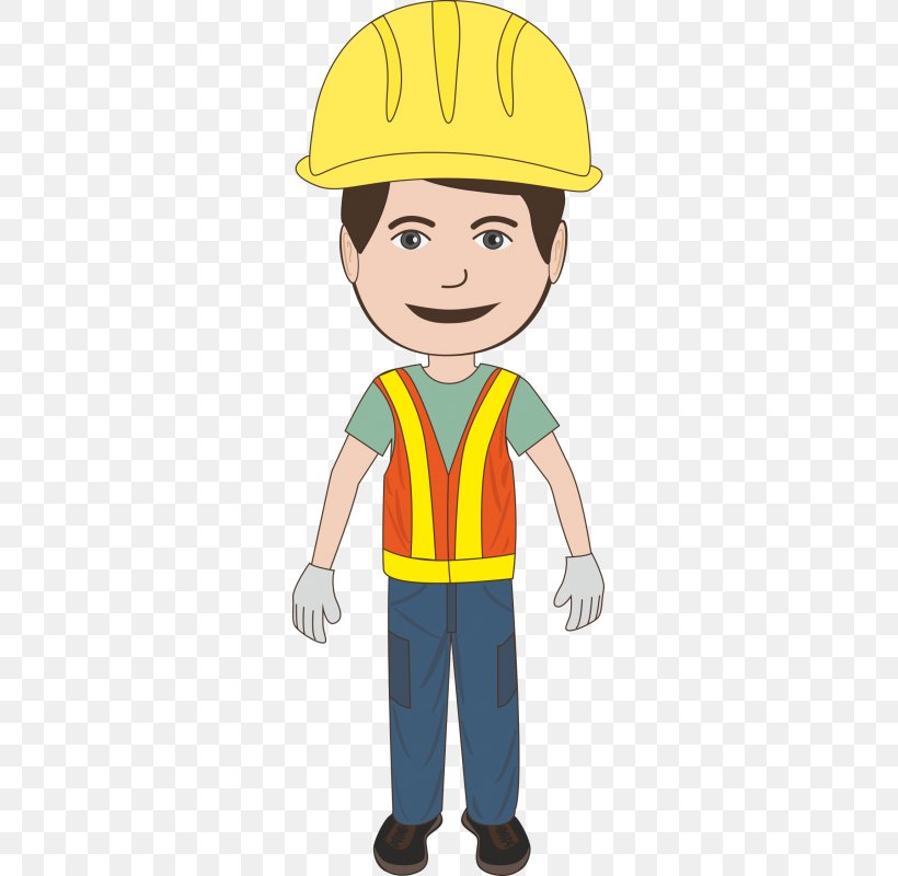 Construction Worker Architectural Engineering Construction Site Safety Clothing Laborer, PNG, 800x800px, Construction Worker, Architectural Engineering, Boy, Building, Cartoon Download Free