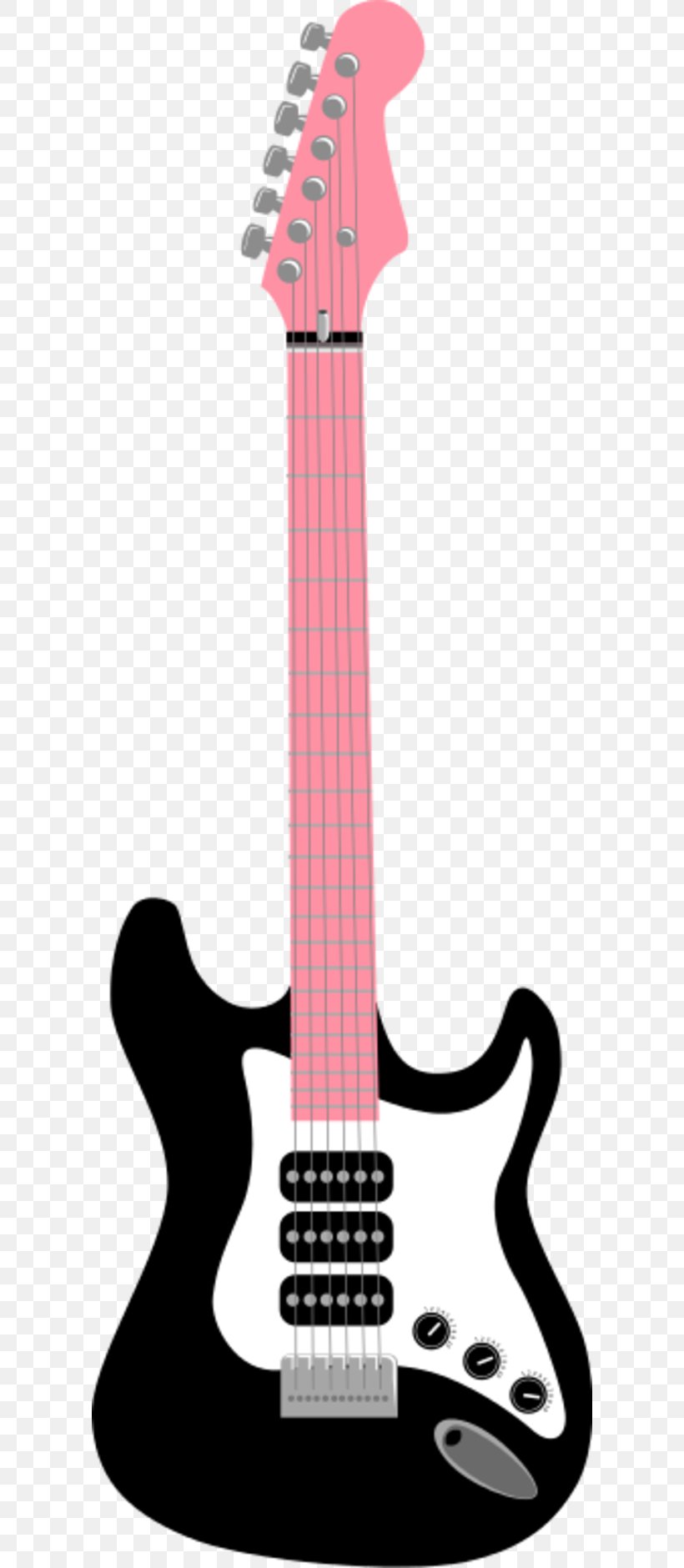 Electric Guitar Bass Guitar Clip Art, PNG, 600x1880px, Watercolor, Cartoon, Flower, Frame, Heart Download Free